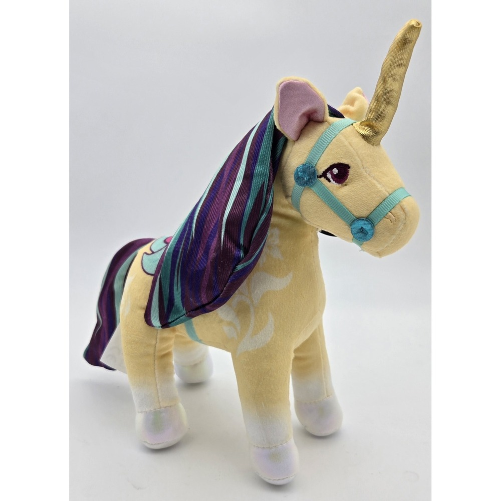 Unicorn Academy Leaf Yellow Plush Stuffed Animal Netflix Magical Horse New